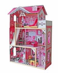 Деревянный домик для кукол Lean Toys Willa Pola 10532