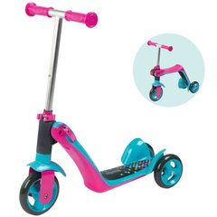 Самокат-трансформер Smoby 2 in 1 Switch Scooter Pink