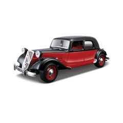 Автомодель - CITROEN 15 CV TA (1938) (асорті чорний, червоно-чорний, 1:24)