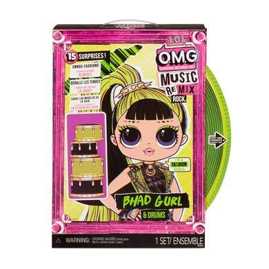 Игровой набор с куклой L.O.L. SURPRISE! серии "O.M.G. Remix Rock" &ndash; ЛЕДИ-РИТМ