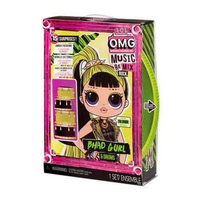 Игровой набор с куклой L.O.L. SURPRISE! серии "O.M.G. Remix Rock" &ndash; ЛЕДИ-РИТМ