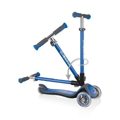 Дитячий самокат Globber Elite Deluxe Navy Blue