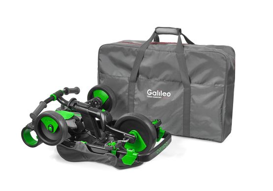 Трехколесный велосипед Galileo Strollcycle Black Зеленый