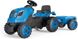 Трактор педальный с прицепом Smoby 710129, синий