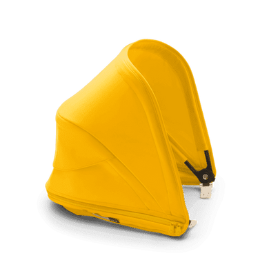 Коляска BEE6 Black/Black/Lemon Yellow, колір чорний з жовтим на чорній рамі