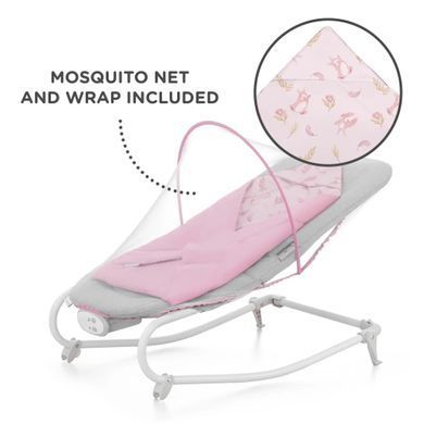Шезлонг-качалка Kinderkraft Felio 2 Peony Rose