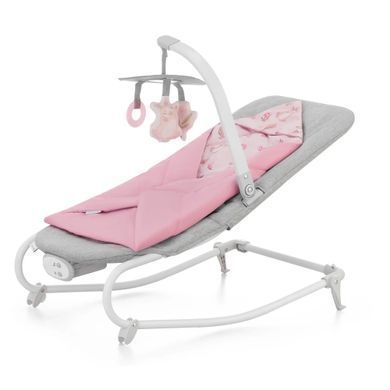 Шезлонг-качалка Kinderkraft Felio 2 Peony Rose