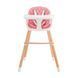 Стільчик для годування Kinderkraft Sienna Pink (KKKSIENPNK0000)