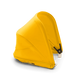 Коляска BEE6 Black/Black/Lemon Yellow, колір чорний з жовтим на чорній рамі