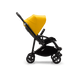 Коляска BEE6 Black/Black/Lemon Yellow, колір чорний з жовтим на чорній рамі