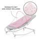 Шезлонг-качалка Kinderkraft Felio 2 Peony Rose