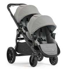 Прогулочная коляска для двойни Baby jogger City Select Lux Ash
