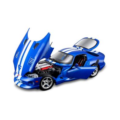 Авто-конструктор - DODGE VIPER GTS COUPE (1996) (синий, 1:24)
