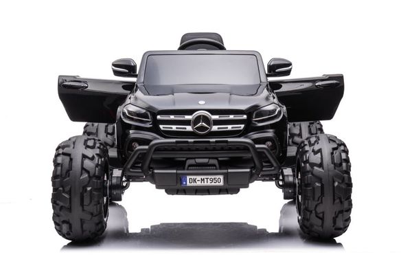Электромобиль Lean Toys Mercedes DK-MT950 4x4 Black Лакированный