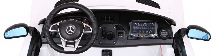 Электромобиль Ramiz Mercedes-Benz GT R 4x4 White лакированный