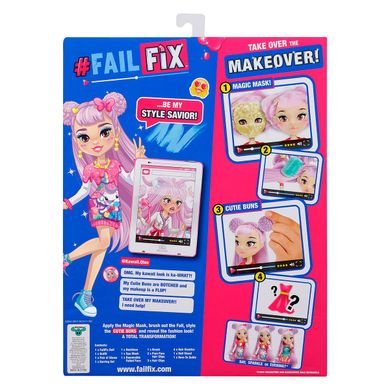 Игровой набор с куклой FAILFIX серии "TOTAL Makeover" - КЬЮТИ КАВАИ
