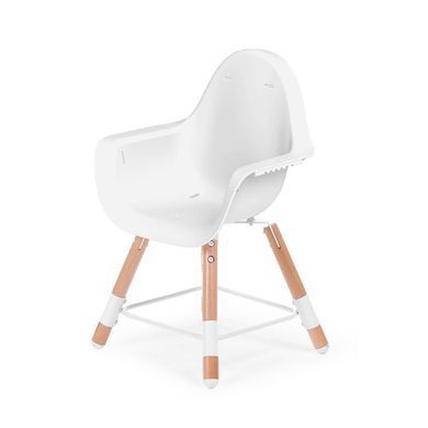 Стульчик для кормления Childhome Evolu 2 Natural-White