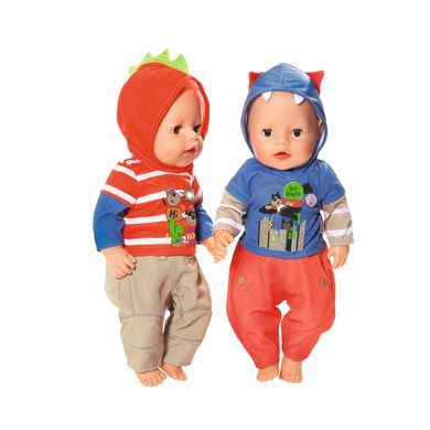 Набор одежды для куклы BABY BORN - АКТИВНЫЙ МАЛЫШ (2 в ассорт.)