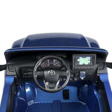 Электромобиль Bambi Toyota Hilux Blue лакированный