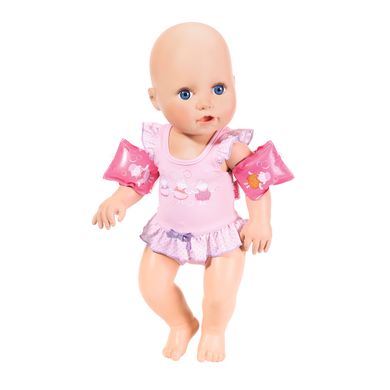 Інтерактивна лялька BABY ANNABELL - НАВЧИ МЕНЕ ПЛАВАТИ (43 cm, з аксесуарами, плаває у воді)