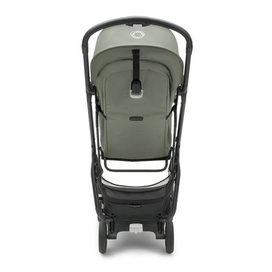 Прогулянкова коляска Bugaboo Butterfly, black/black forest green, чорне шассі/зелений текстиль