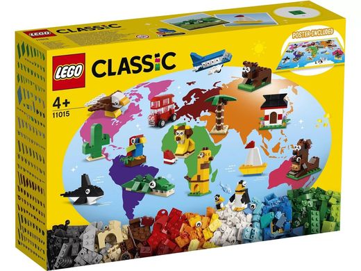 Конструктор LEGO Конструктор Classic Вокруг света 11016