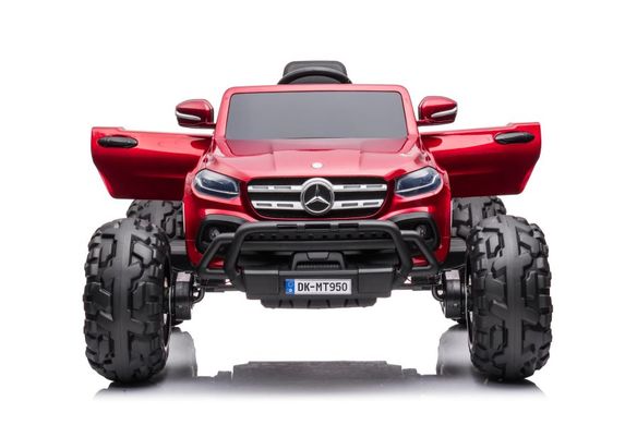 Электромобиль Lean Toys Mercedes DK-MT950 4x4 Red Лакированный