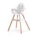 Стульчик для кормления Childhome Evolu 2 Natural-White