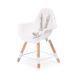 Стульчик для кормления Childhome Evolu 2 Natural-White