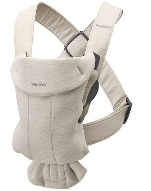 Рюкзак - кенгуру BabyBjorn Baby Carrier MINI 3D Jersey Cream