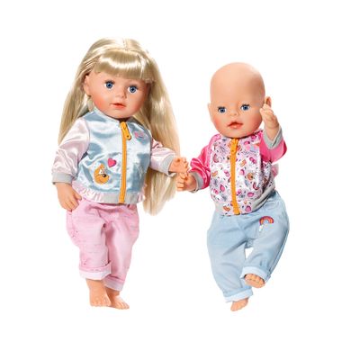 Набір одягу для ляльки BABY BORN - СПОРТИВНИЙ КЕЖУАЛ (2 в асорт.)