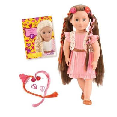 Лялька Our Generation Паркер зі зростаючими волоссям і аксесуарами 46 см BD37017Z