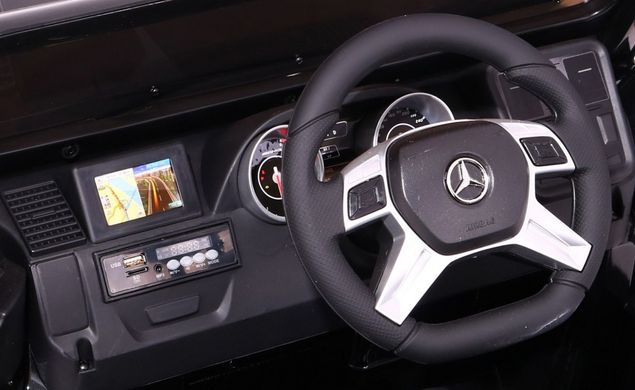 Электромобиль Ramiz Mercedes AMG G65 Black лакированный