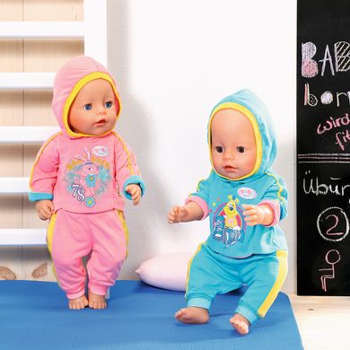 Одяг для ляльки BABY BORN - СПОРТИВНИЙ СТИЛЬ (2 в асорт.)
