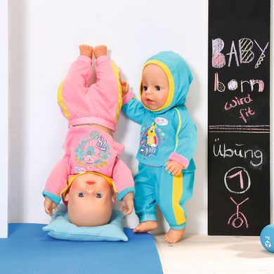 Одяг для ляльки BABY BORN - СПОРТИВНИЙ СТИЛЬ (2 в асорт.)