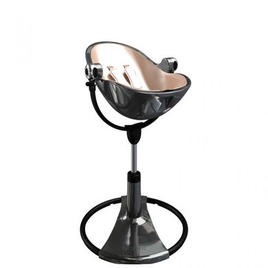 Bloom стульчик для кормления Fresco titanium Gold rosa