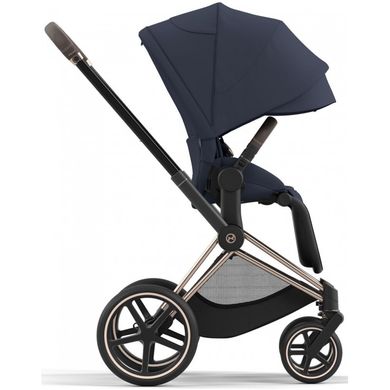 Коляска 2 в 1 Cybex Priam 4.0 Nautical Blue / Rose Gold