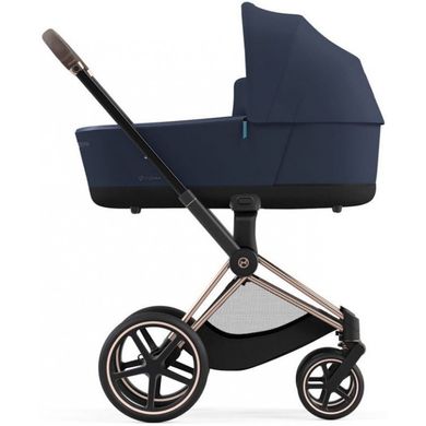 Коляска 2 в 1 Cybex Priam 4.0 Nautical Blue / Rose Gold