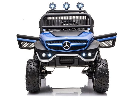 Електромобіль Lean Toys Buggy Mercedes Unimog S 4x4 Blue Лакований