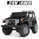 Eлектромобіль Bambi Jeep Toyota Land Cruiser Black