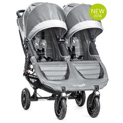 Коляска для двойни Baby jogger CITY Mini GT Double Steel Grey