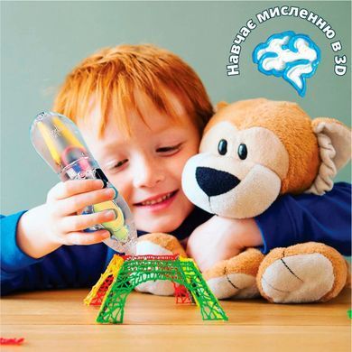 3D-ручка 3Doodler Start для дитячої творчості - HEXBUG (48 стрижнів, шаблони, аксесуари)