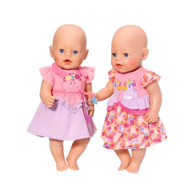Одежда для куклы BABY BORN - ПРАЗДНИЧНОЕ ПЛАТЬЕ (2 в ассорт.)