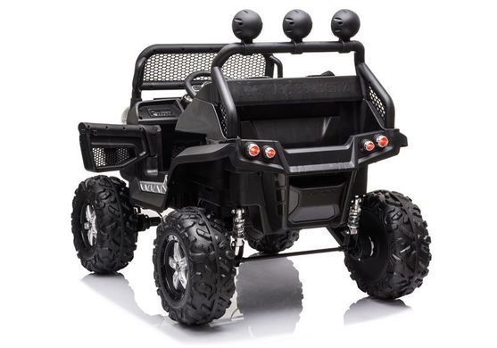 Електромобіль Lean Toys Buggy Mercedes Unimog S 4x4 Black Лакований