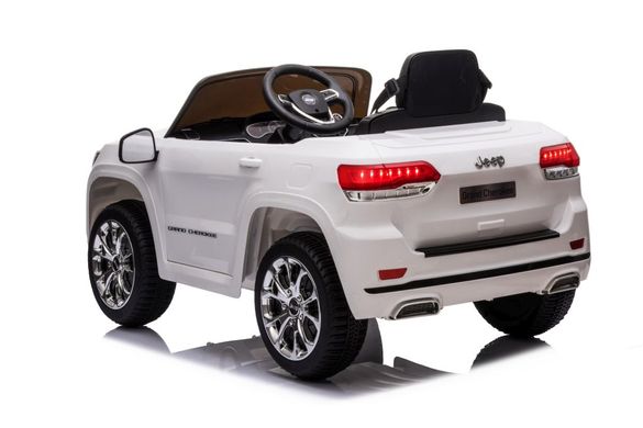 Електромобіль Lean Toy Jeep Grand Cherokee White JJ2055