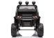 Електромобіль Lean Toys Buggy Mercedes Unimog S 4x4 Black Лакований