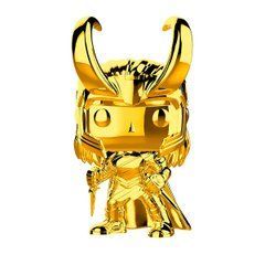 Игровая фигурка FUNKO POP! серии "Золотой хром" - ЛОКИ