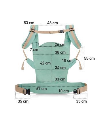 Переноска Kinderkraft Nino Mint (KKNNINOMINT000)