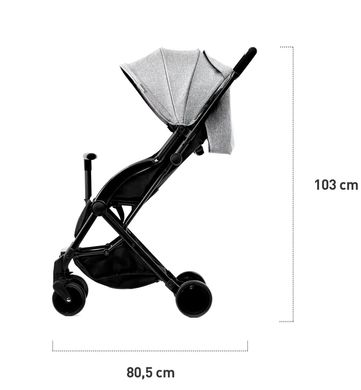 Прогулочная коляска Kinderkraft Pilot Grey (KKWPILOGRY0000)