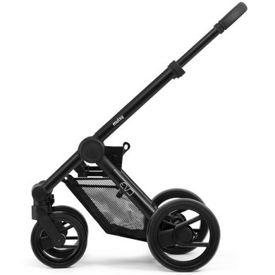 Универсальная коляска 2 в 1 Mutsy Evo Bold Pebble Grey, Black (black wheels)